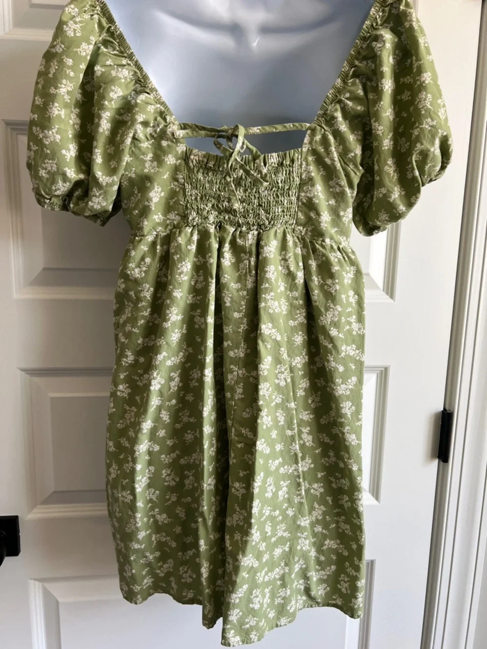 CELEBRITY PINK Boho Cottagecore Babydoll Abercrombie Size M Floral Crochet - Picture 2 of 5